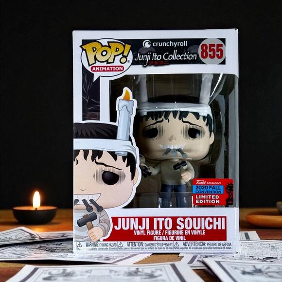Funko Pop Unopened Junji Ito Souichi Crunchyroll Funko 2020 Convention Exclusive - Picture 1 of 7